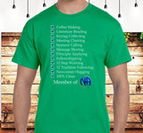 Member Of NA Check List SS/LS Tee