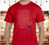 Member Of NA Check List SS/LS Tee