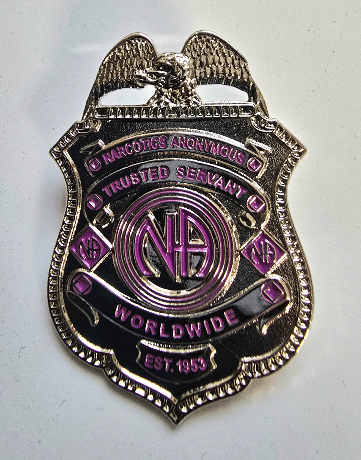 mlp- NA Trusted Servant Badge Lapel Pin