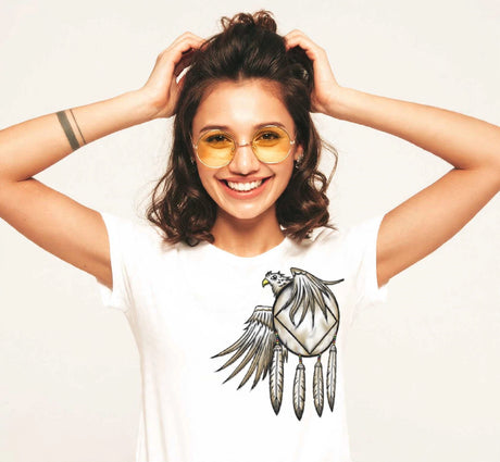 ldTs- Eagle & Shield Women's Tee