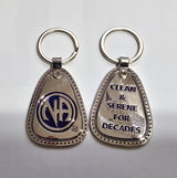 mkt- Metal Decades Clean Key Tag