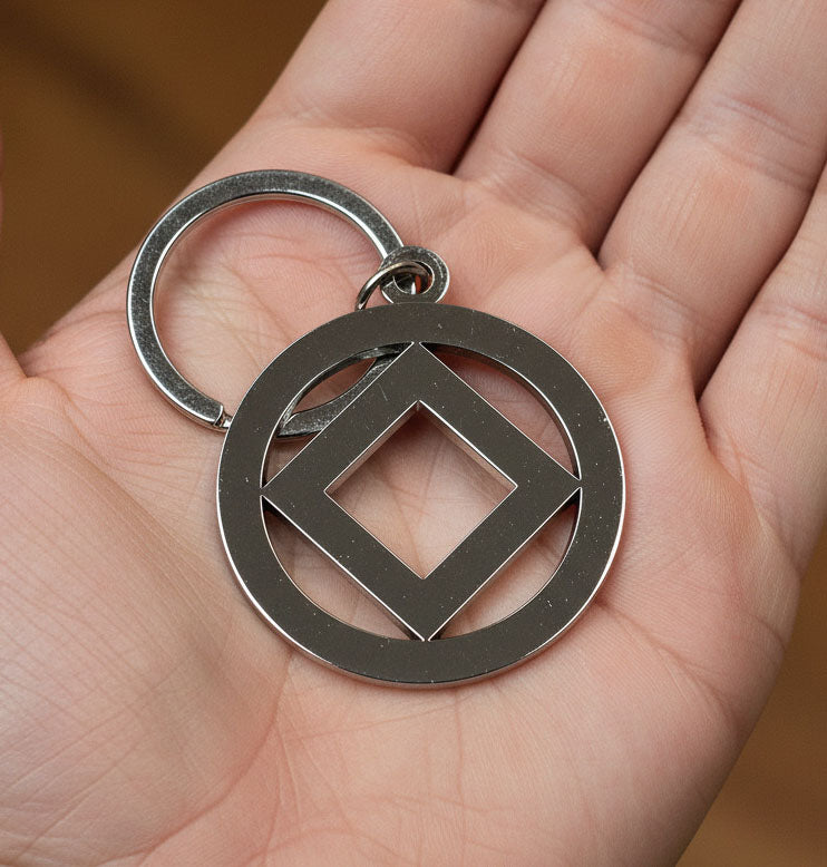 mkt- Gold Service Symbol Key Chain