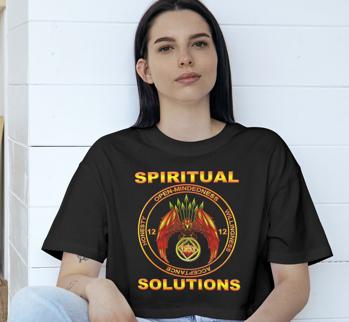 ldTs- Spiritual Solutions V.2 Women's Tee