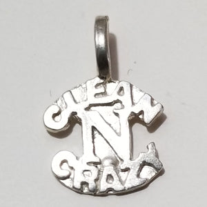 ster003 - Silver NA Clean N Crazy - CLEARANCE