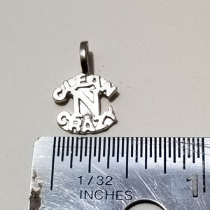 ster003 - Silver NA Clean N Crazy - CLEARANCE