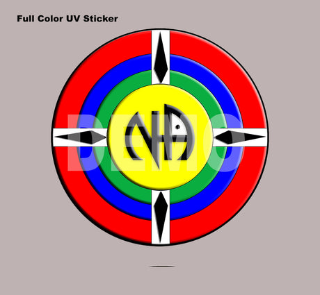 Jimmy K Logo -  UV-Sticker