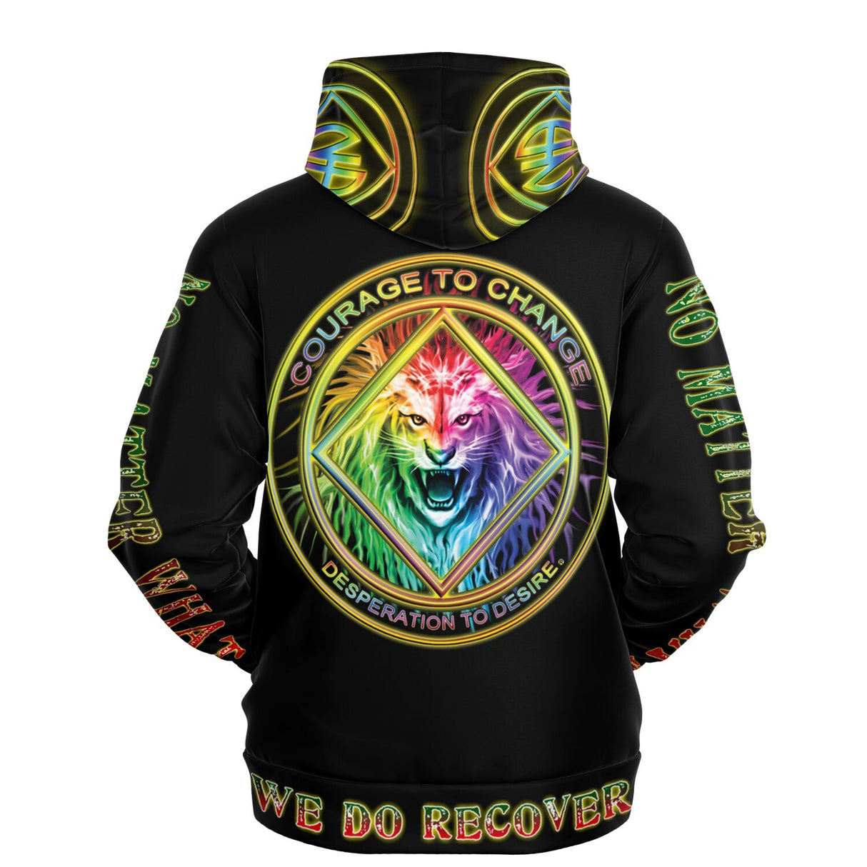 Courage To Change V.1 AOP Hoodie