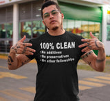 Narcotics Anonymous 100% Clean  NA Shirt