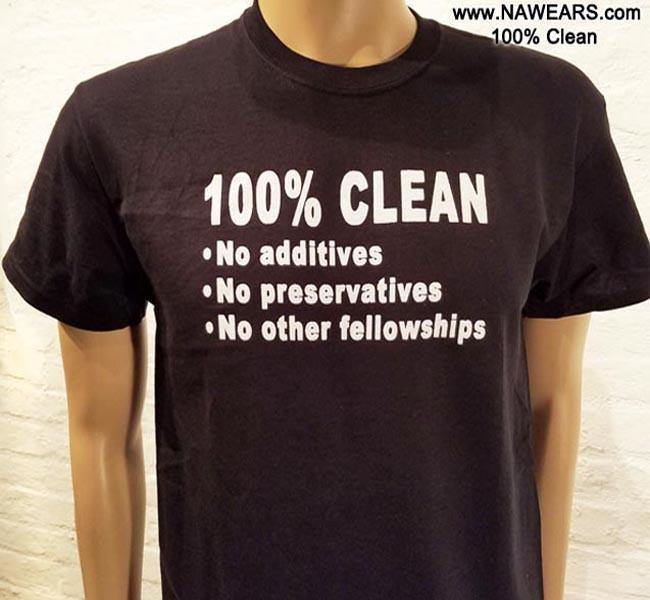 100% Clean - Na T-Shirt Syc Shirts