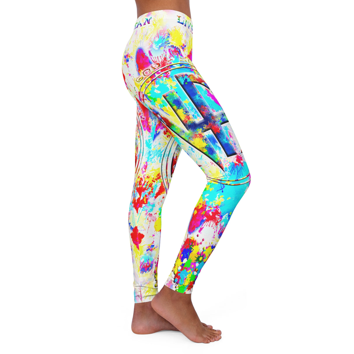 Splattered Symbol Women's Leggings