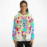 Splattered Symbol AOP Hoodie