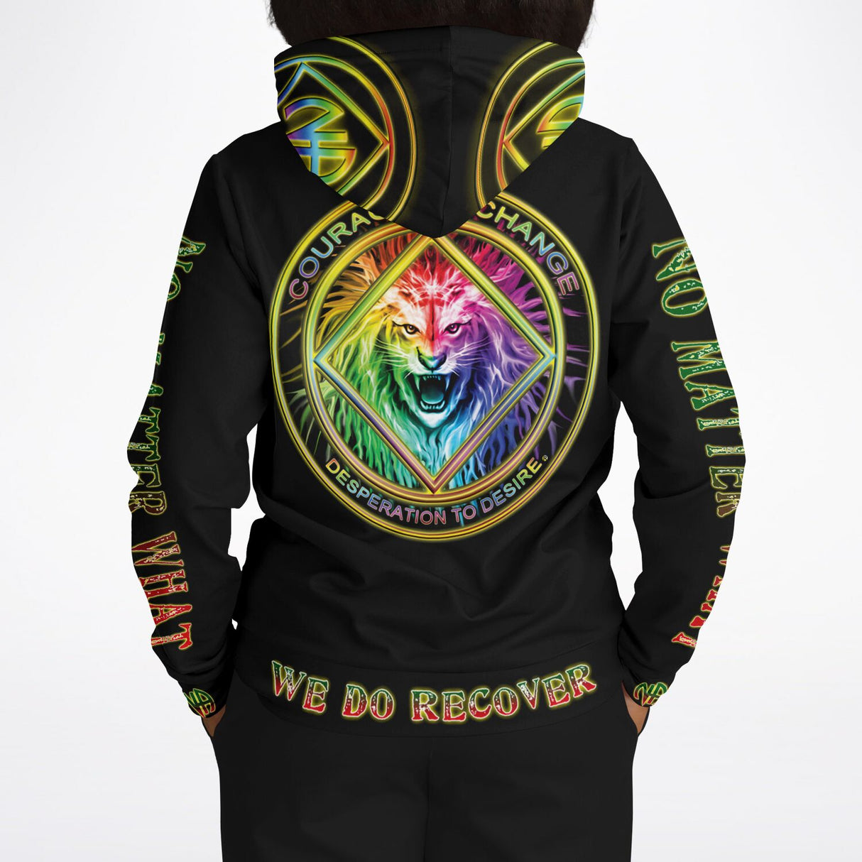 Courage To Change V.1 AOP Hoodie
