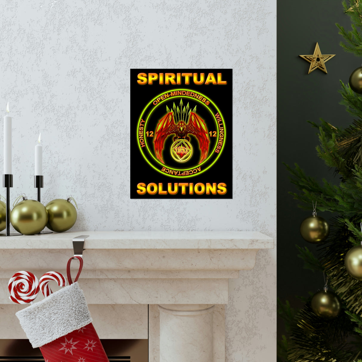 Spiritual Solutions Vertical Posters