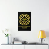 No Matter What Gold  Vertical Posters