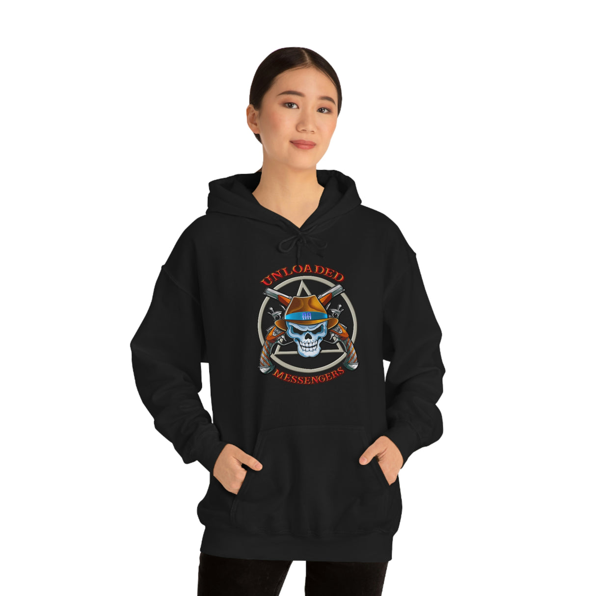 AA Unloaded Messenger dtg Hoodie