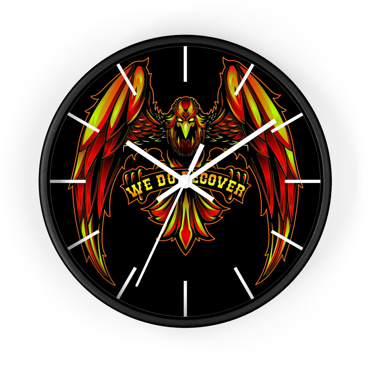 We Recover Eagle  Wall clock