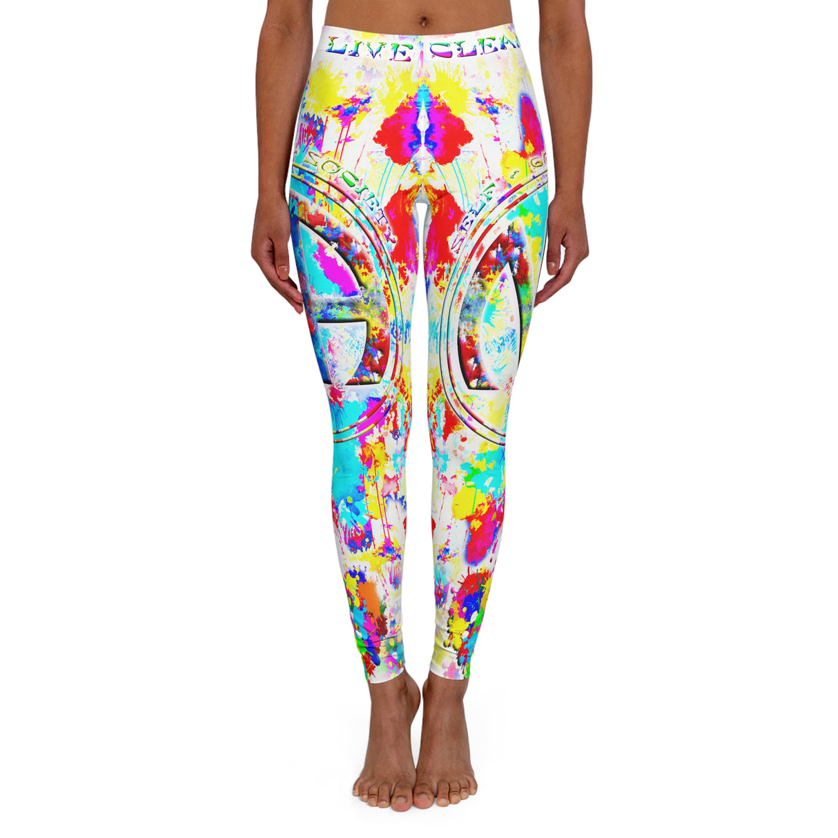 Splattered Symbol Women's Leggings