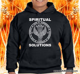 AA SPIRITUAL SOLUTIONS Black Hoodie
