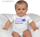 Infant Bodysuit - Thank NA Keeping Daddy Clean - nawears