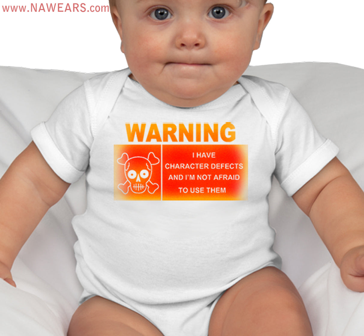 Infant Bodysuit - Warning I Have Defects