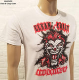 Clean & Crazy Clown T-shirt - nawears
