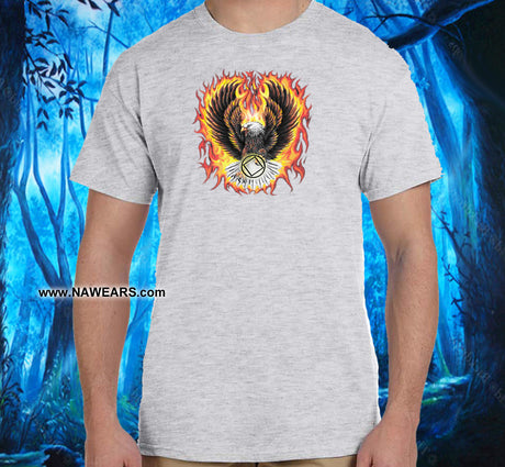 Flaming Eagle Tee