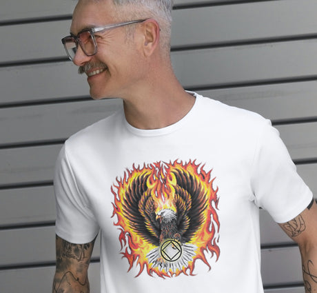 Flaming Eagle Tee