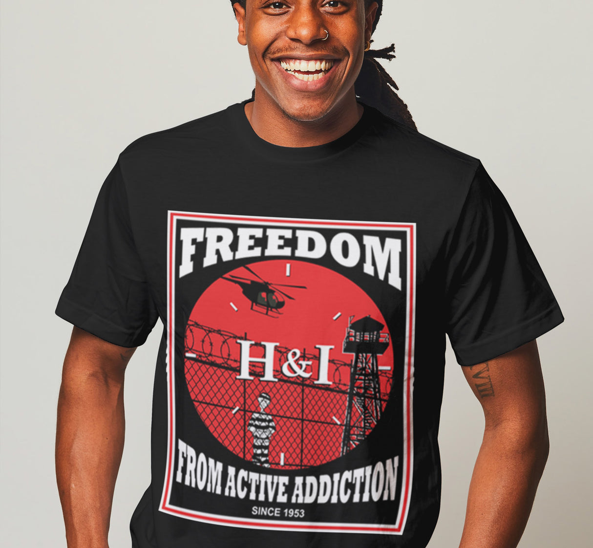 Freedom From Active Addiction dtg Tee