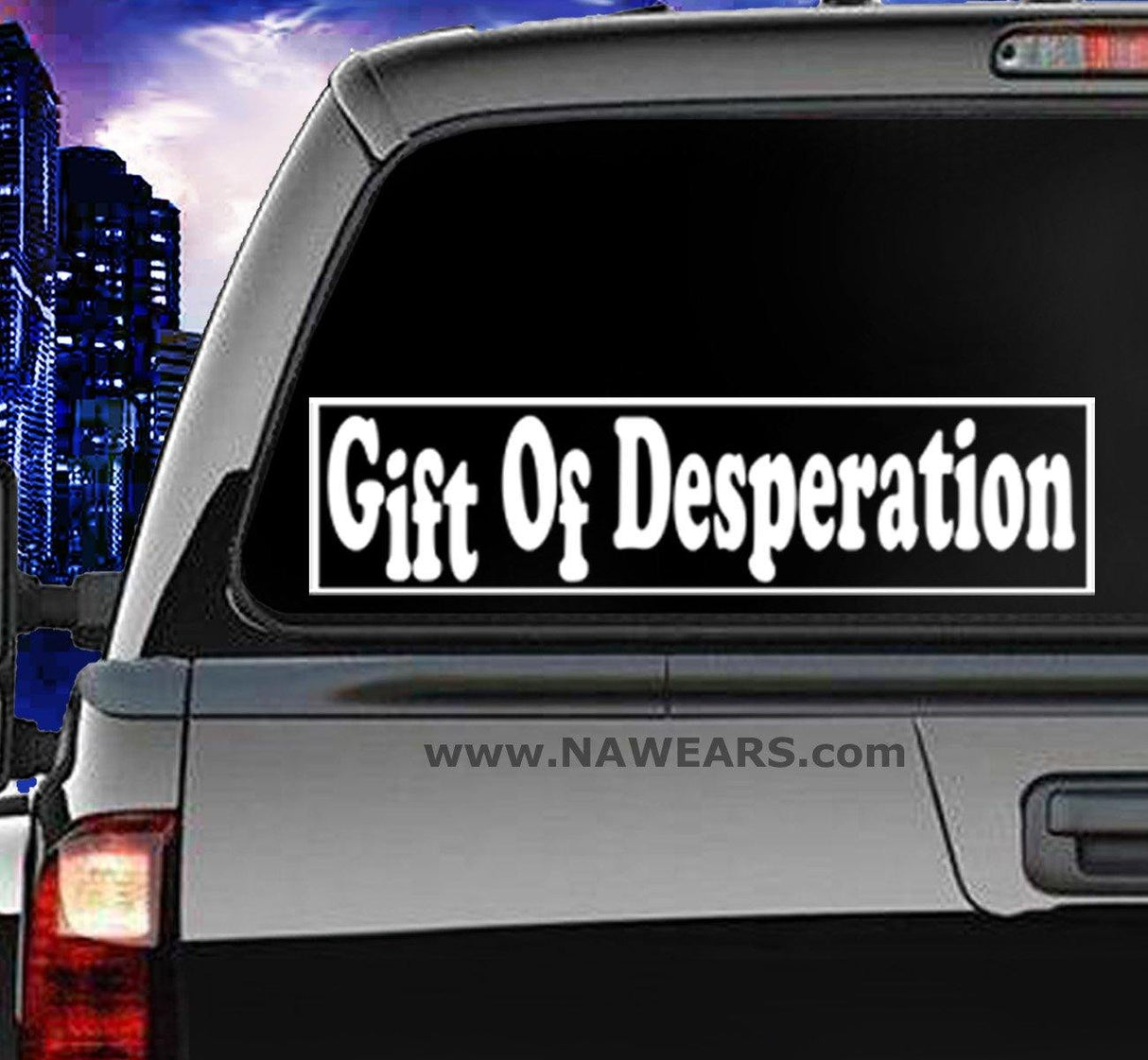 Win Decal - Gift Of Desperation Decals - nawears