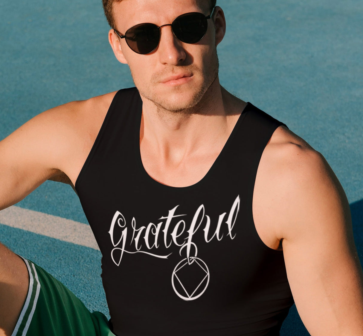 utt- GRATEFUL Unisex Tank Tops