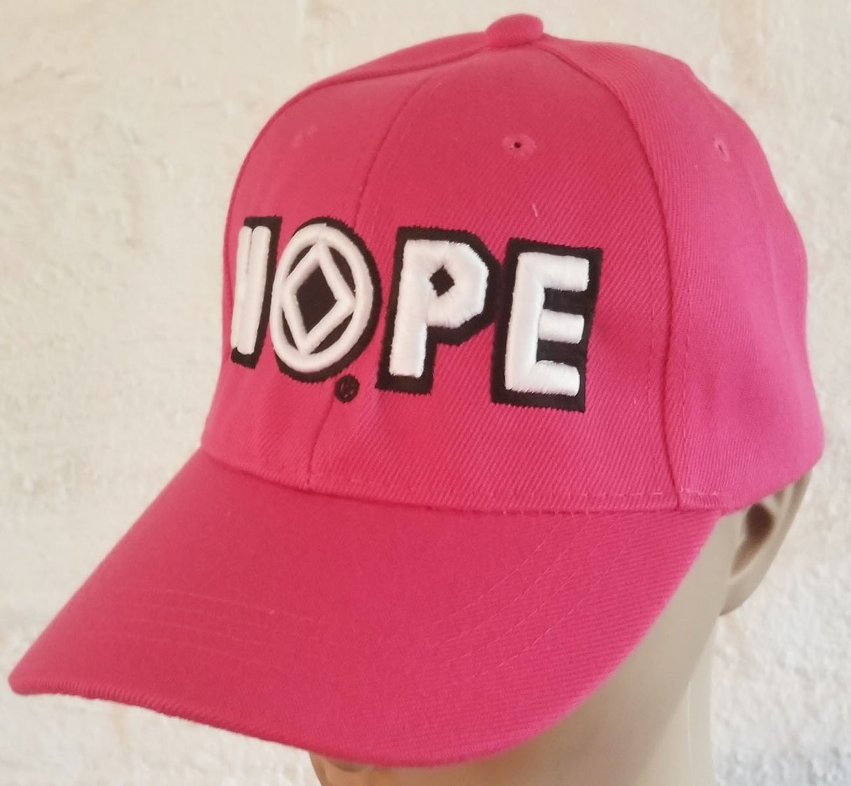 Ladies Dark Pink NA Hope  Baseball Cap