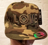 hg-bc-09 - NA Camouflage Love Symbol Cap - nawears