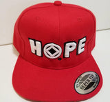 hg-bc-46 - Red Hope Symbol Ball Cap - nawears