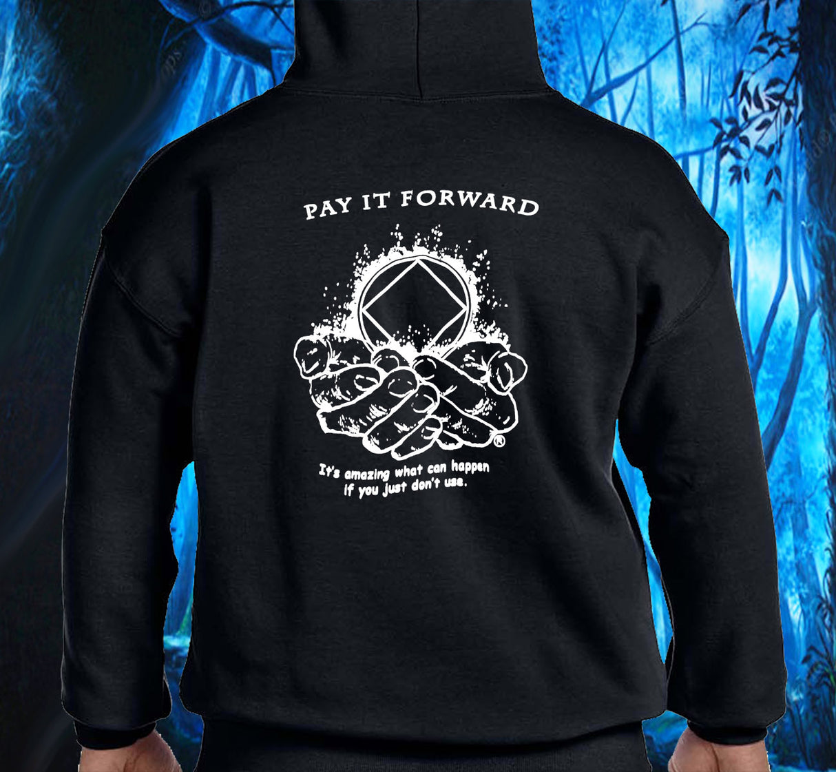 Hoodie - Pay It Forward - Black