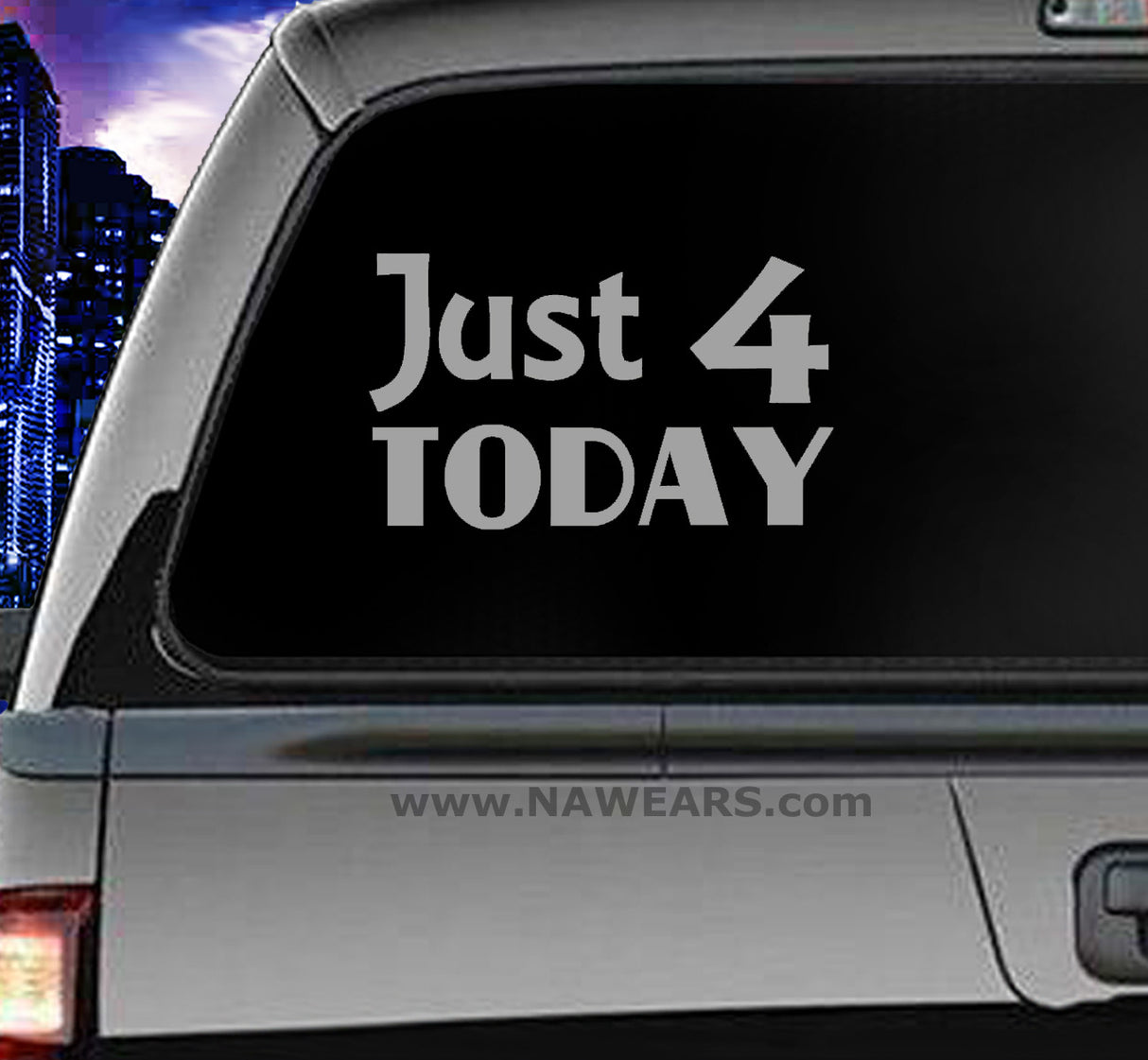 Win Decal- Just For Today