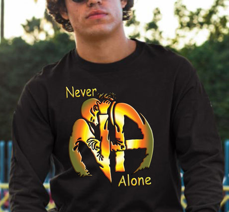 NA HUGS NEVER ALONE V. 2.0T-Shirt 