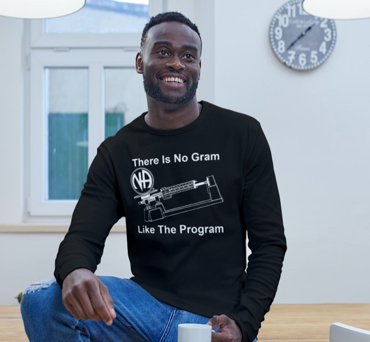 NA SHIRTS, Narcotics Anonymous Shirt, No Gram Like The Program