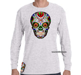 Sugar Skull  Long Sleeve Tee