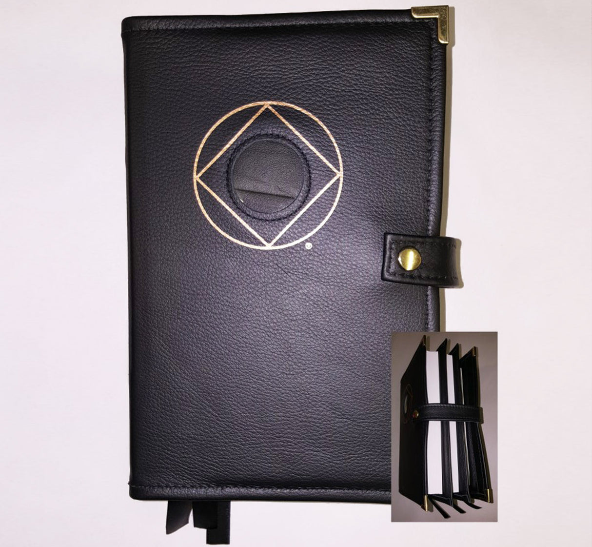 Cover - Genuine Leather Triple Book Cover- 6th ed