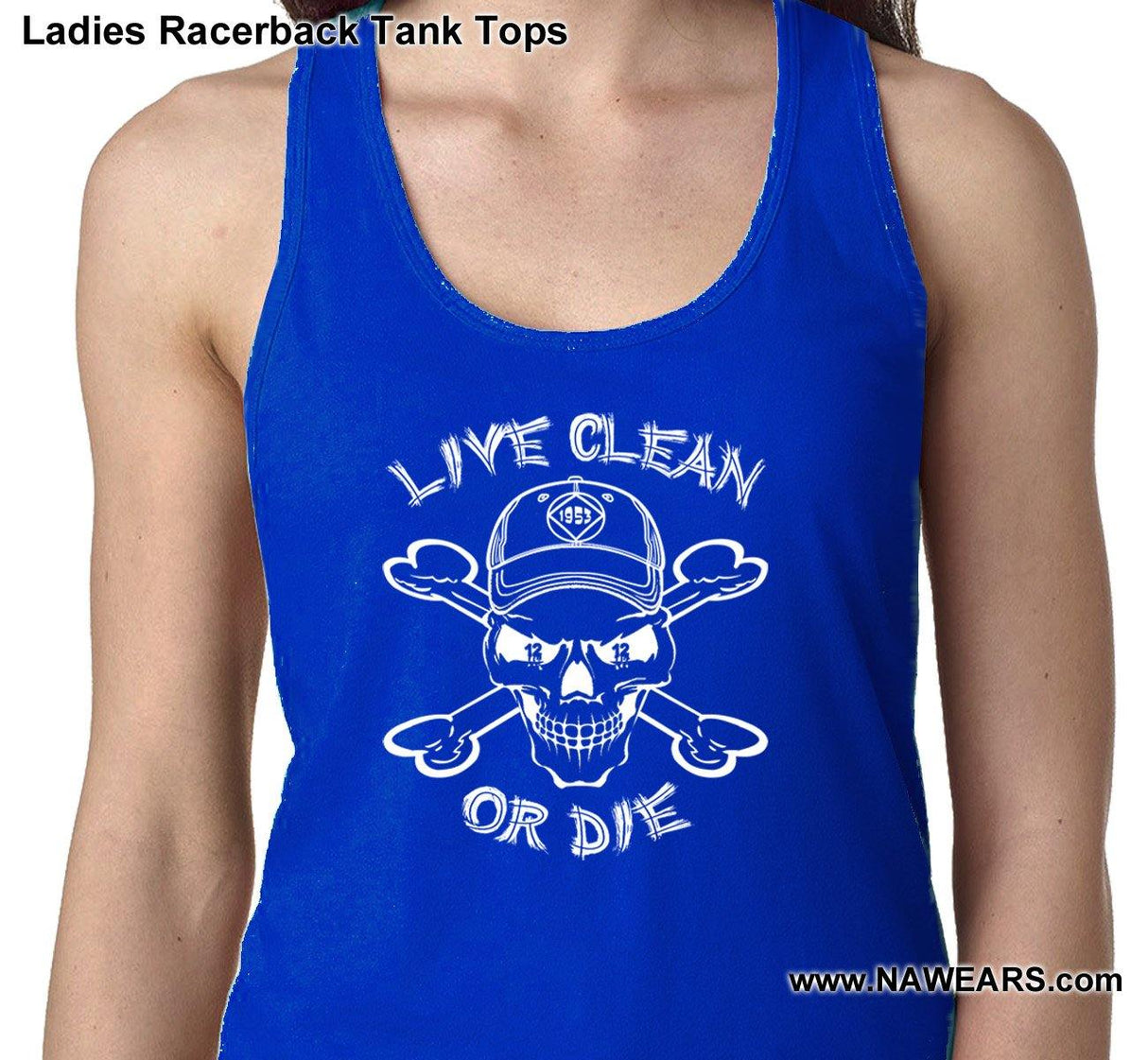 ltt- Live Clean OG Cappy - Ladies Tank Tops - nawears