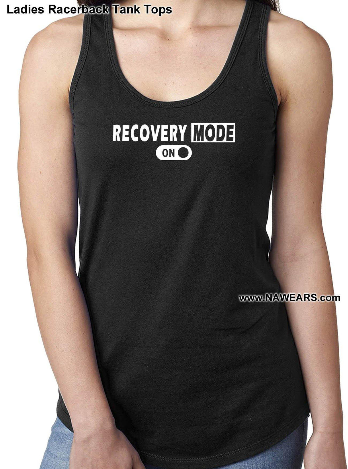 ltt- Recovery Mode On - Ladies Tank Tops - nawears