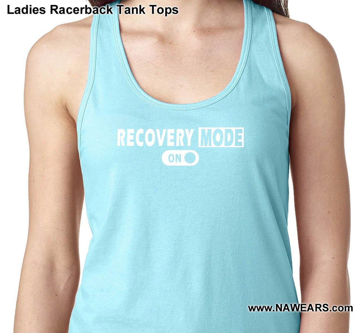 ltt- Recovery Mode On - Ladies Tank Tops - nawears