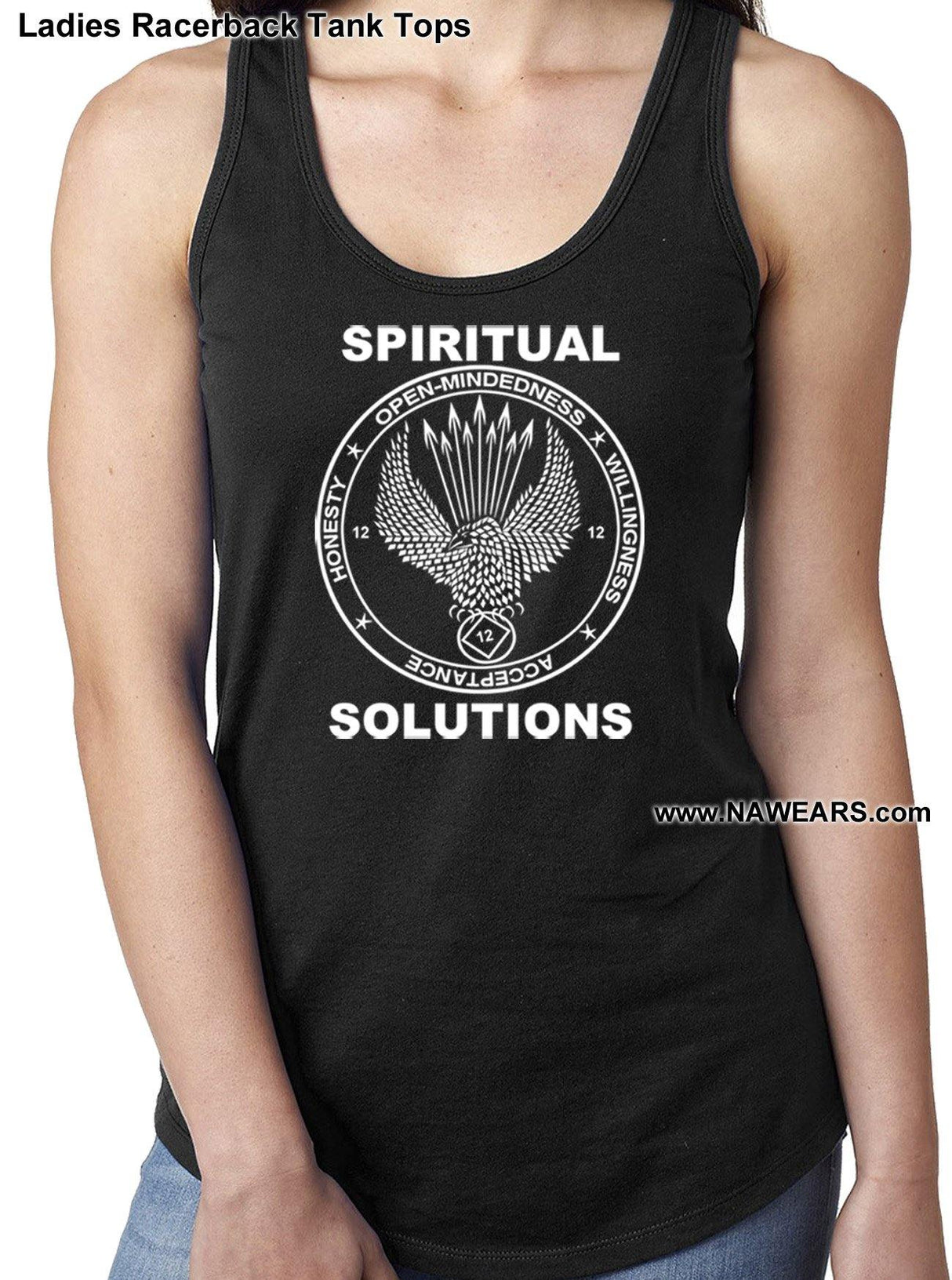 ltt- Spiritual Solutions - Ladies Tank Tops - nawears