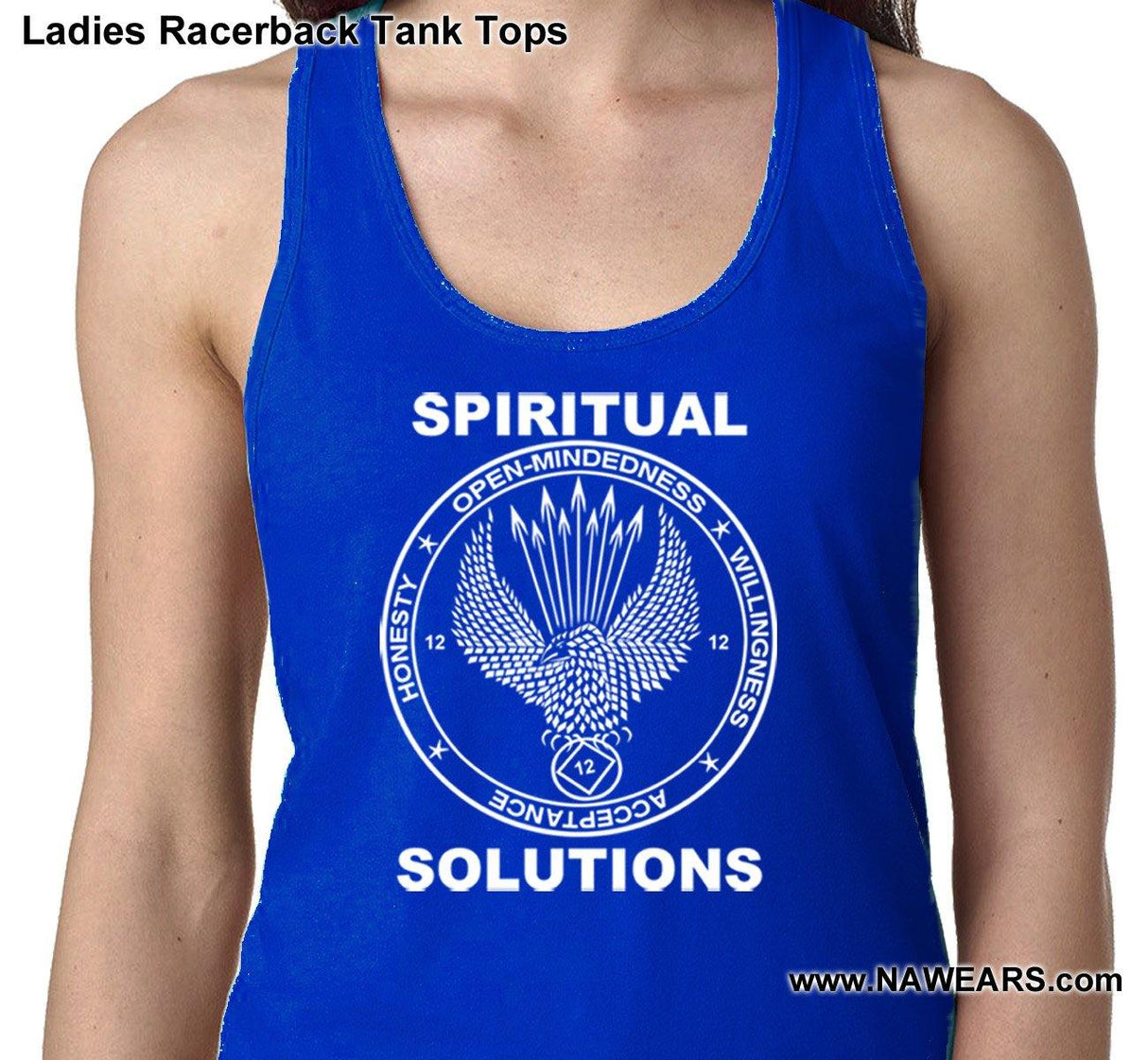 ltt- Spiritual Solutions - Ladies Tank Tops - nawears