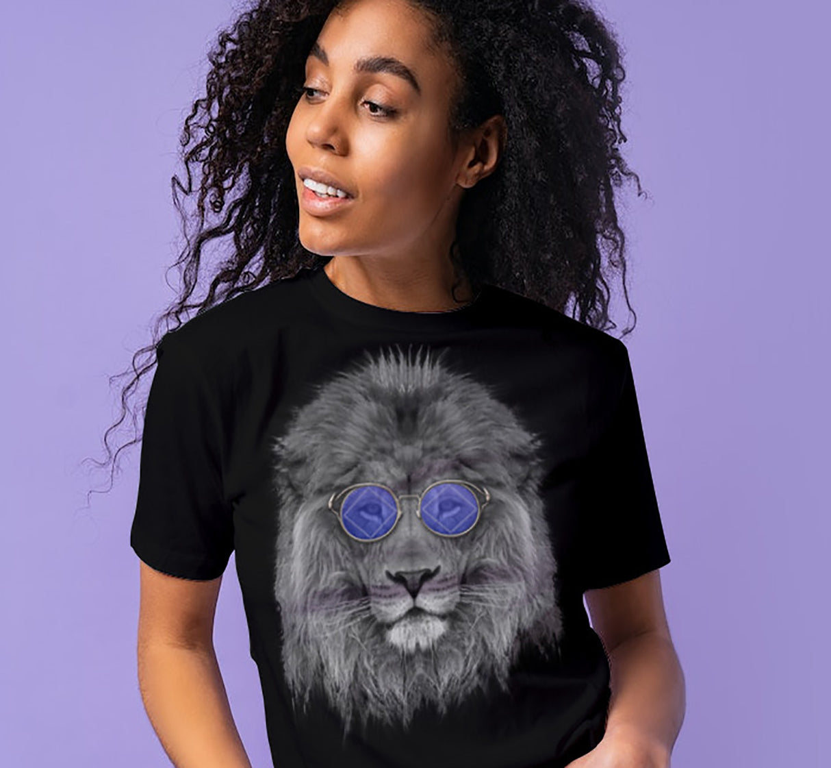 Cool NA Lion Women's DTG Tee