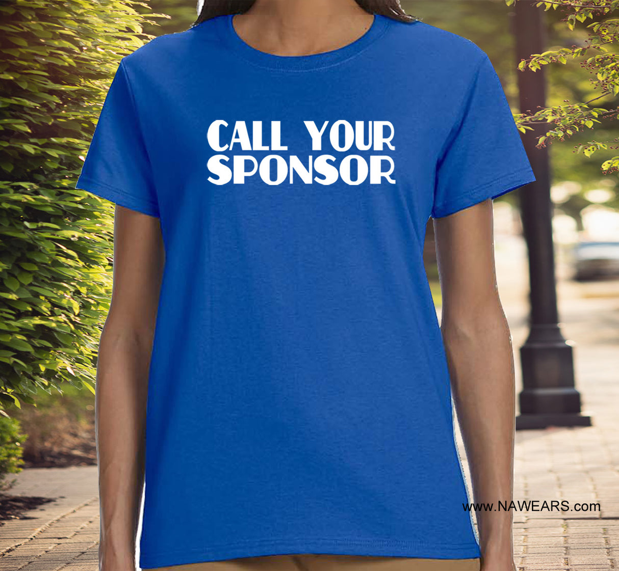 ldTs- Call You Sponsor Ladies T's