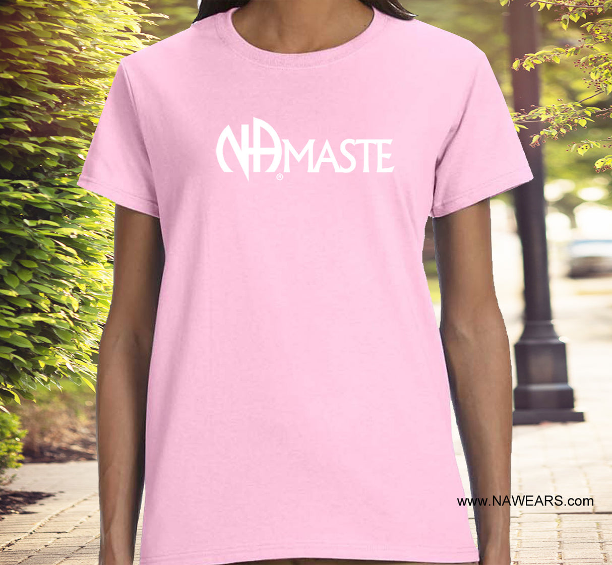 ldTs- NAmaste NA Ladies Tee