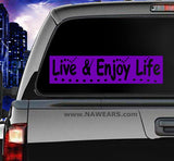 Win Decal - Live & Enjoy Life Decals - nawears