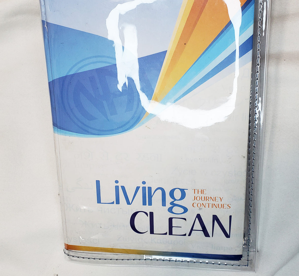 Cover - Living Clean - Book Cover
