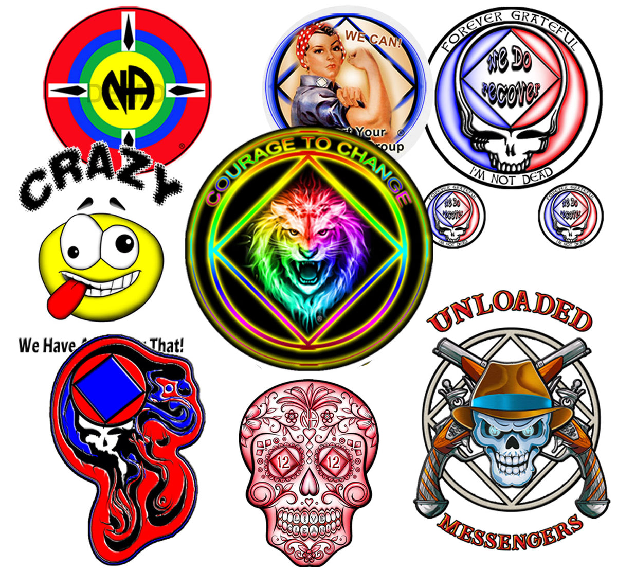 Na Sticker NAWEARS, Narcotics Anonymous Clothing, NA clothing, Body Wash - Sticker ...